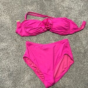 Two peice high wasted kate spade